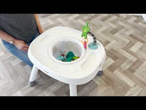 Puggle Snack & Play 7-in-1 Hi-lo Highchair - Flint Grey by Puggle