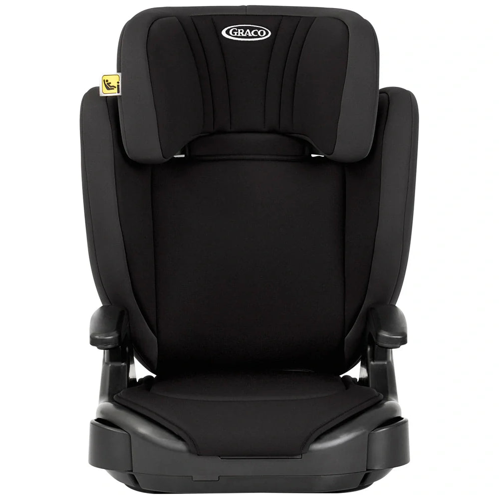 Graco Junior Maxi i-Size R129 Belt-Fitted High-Back Booster Seat Midnight by Graco