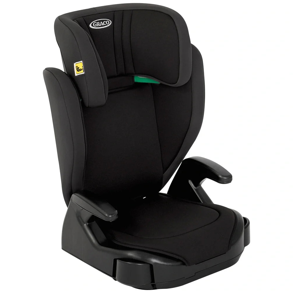 Graco Junior Maxi i-Size R129 Belt-Fitted High-Back Booster Seat Midnight by Graco