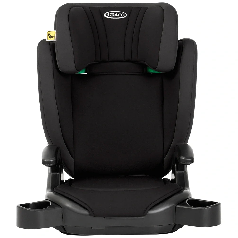 Graco Junior Maxi i-Size R129 Belt-Fitted High-Back Booster Seat Midnight by Graco