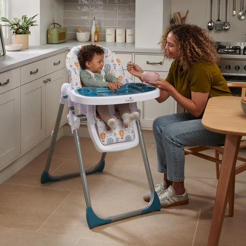 Babylo Hi Lo Convertible High Chair Hot Air Balloons by Babylo