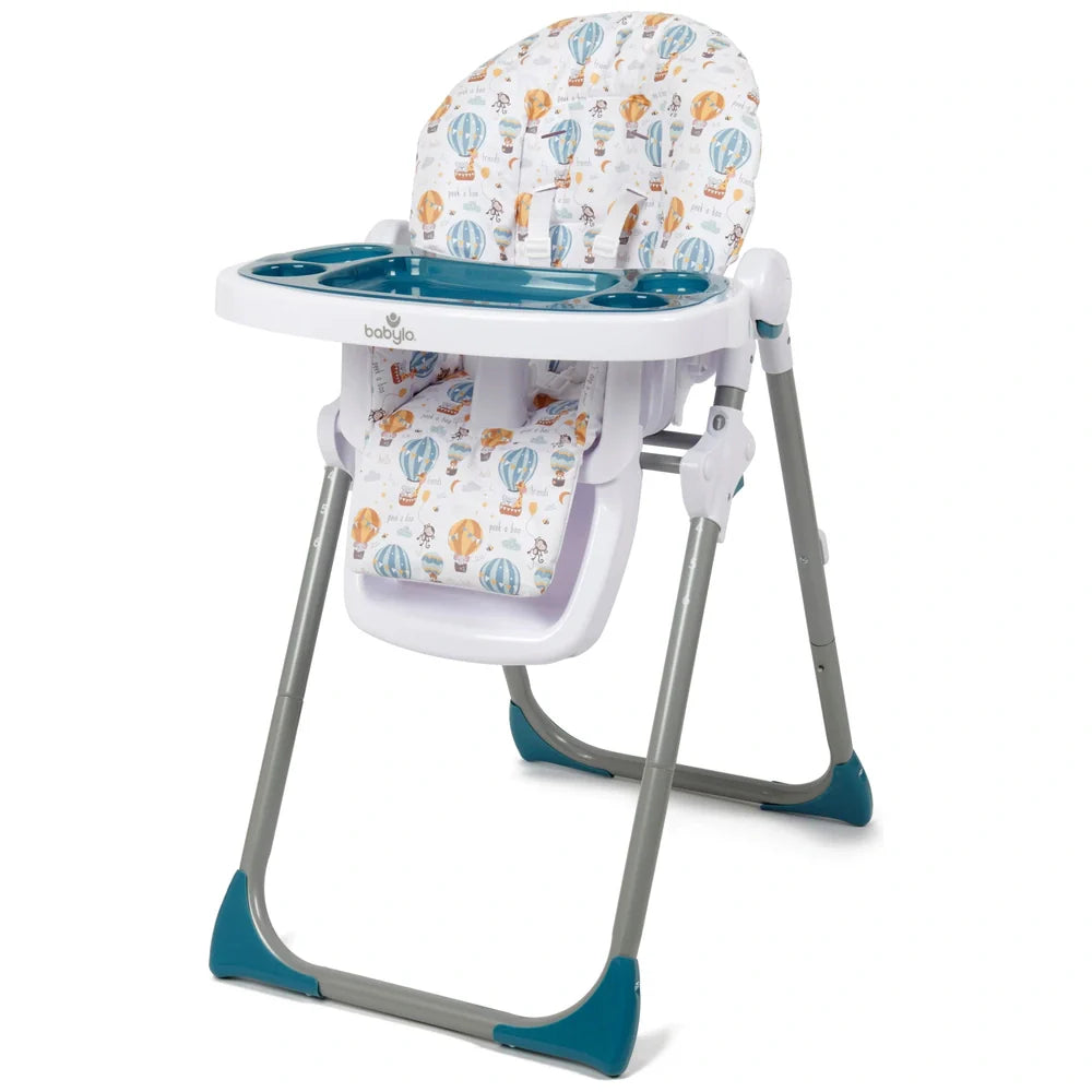 Babylo Hi Lo Convertible High Chair Hot Air Balloons by Babylo