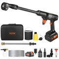 VEVOR Cordless Pressure Washer, 652-PSI 1.0 GPM Portable Power Cleaner, Handheld High-Pressure Car Washer Gun with 4.0Ah Battery, Charger, 6-in-1 Nozzle, for Home/Floor Cleaning & Watering