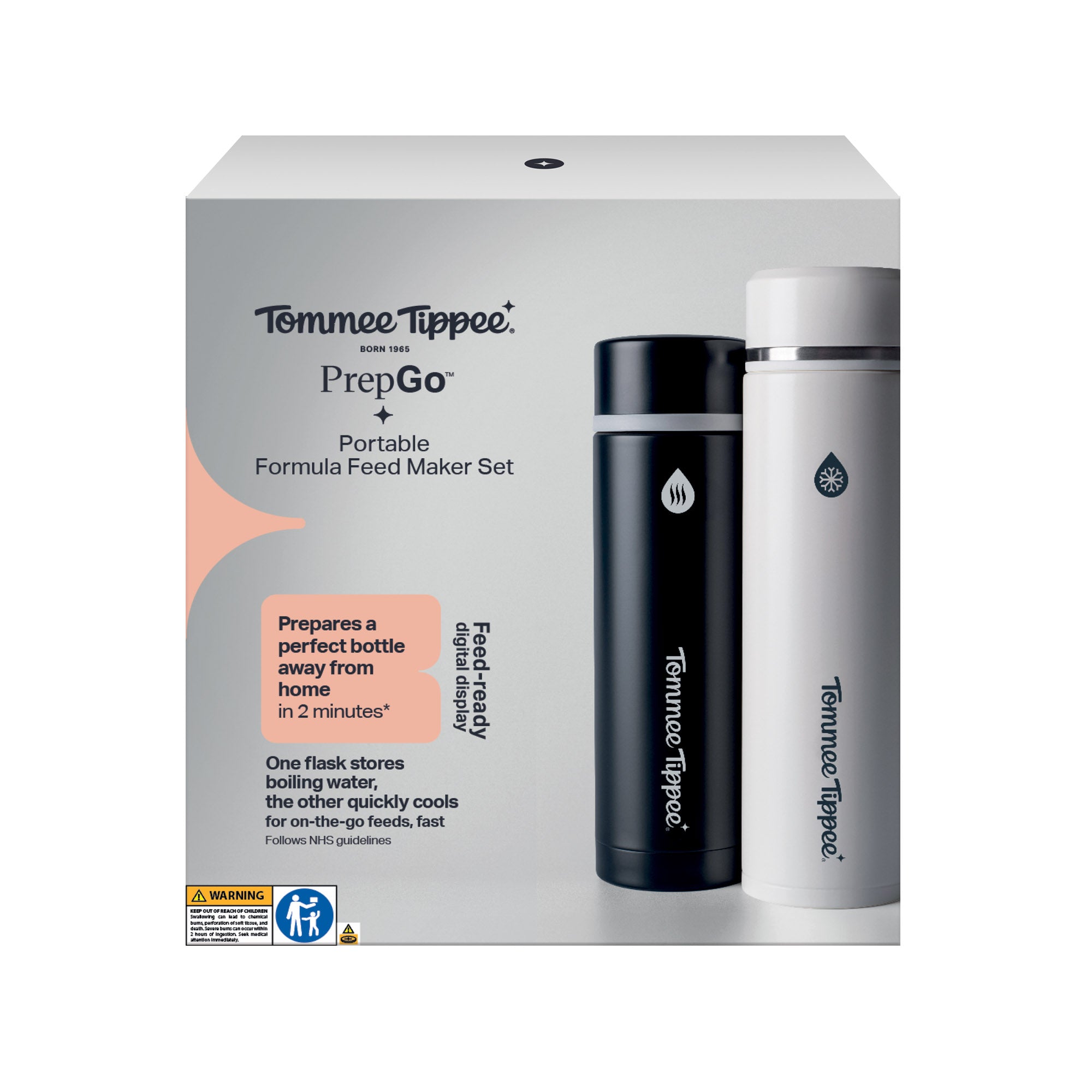 PrepGo Portable Formula Feed Maker Set by Tommee Tippee