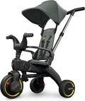 Doona Liki Baby Trike S1 Slate Green Foldable Trike with Parent Handle, Multi-Position Recline, Durable Wheels, UPF 50+ Canopy, Tricycles for 1-3 Year Olds, Perfect for Toddlers (Formerly Forest Grey) by Doona