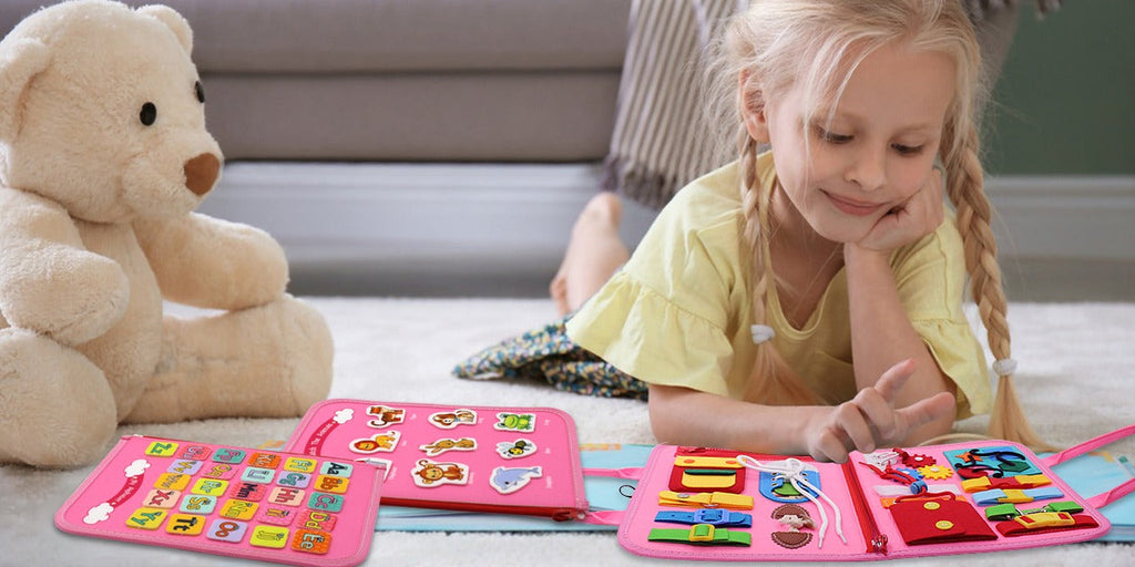Montessori Busy Board - Upgraded Edition by Project Montessori