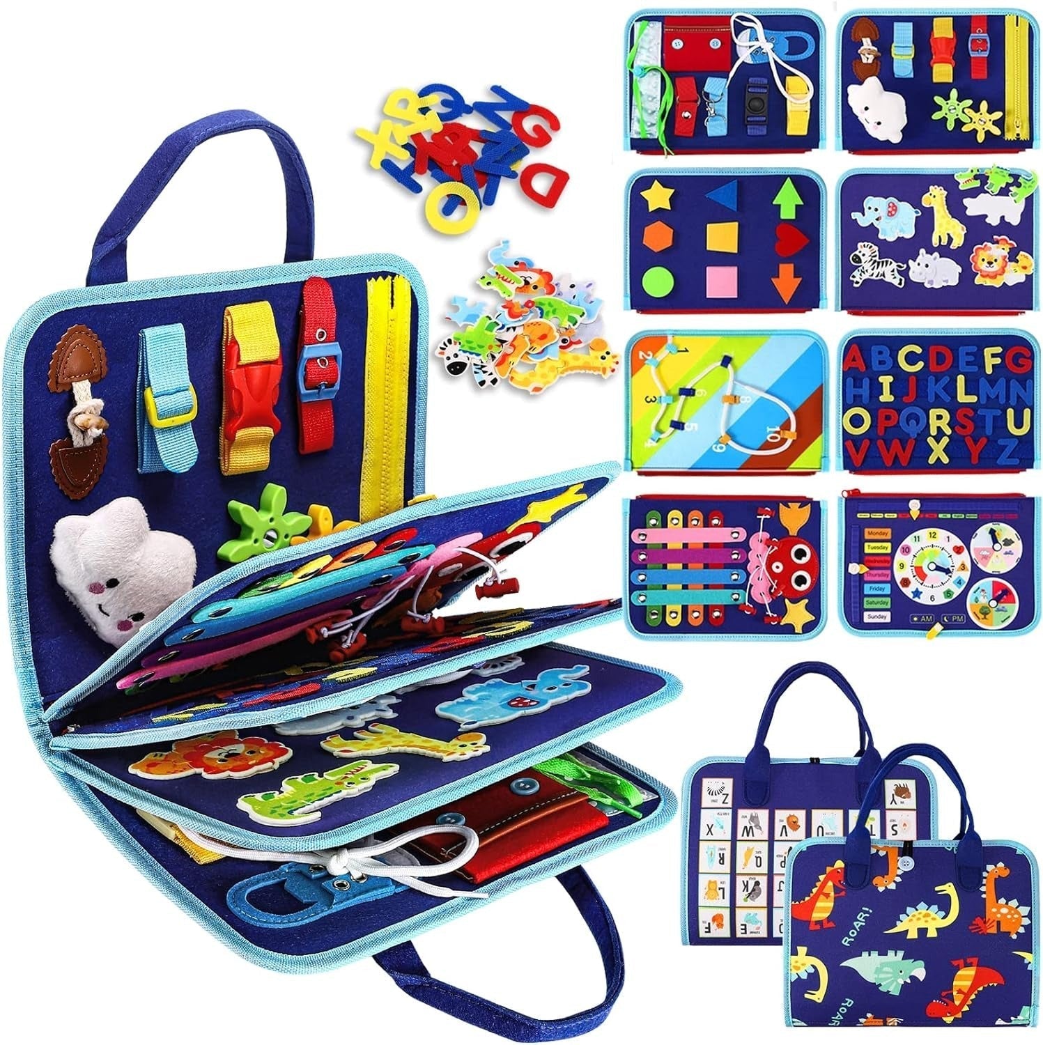 Montessori Busy Board - Upgraded Edition by Project Montessori
