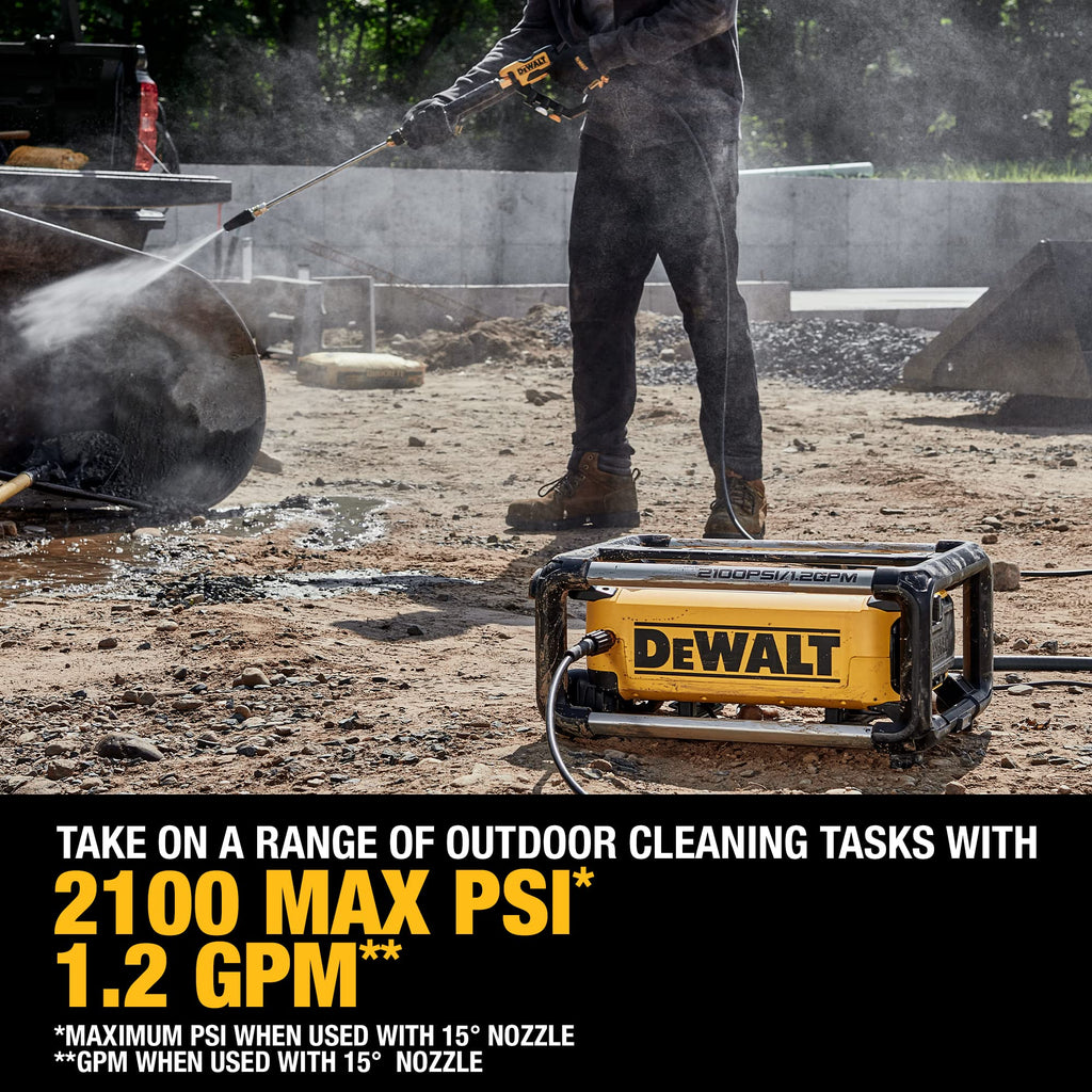 DEWALT 2100 PSI 1.2 GPM JOBSITE PW