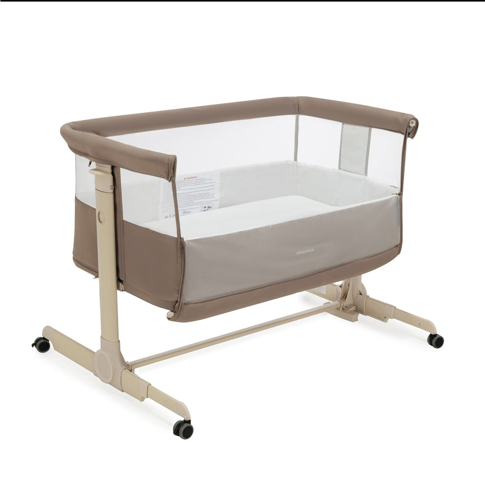 Babymore Neera Bedside Crib – Mocha by Babymore
