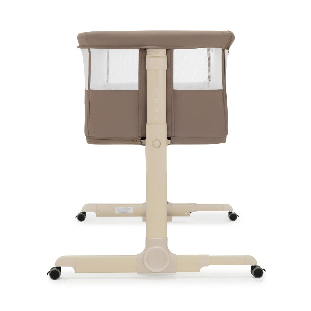 Babymore Neera Bedside Crib – Mocha by Babymore