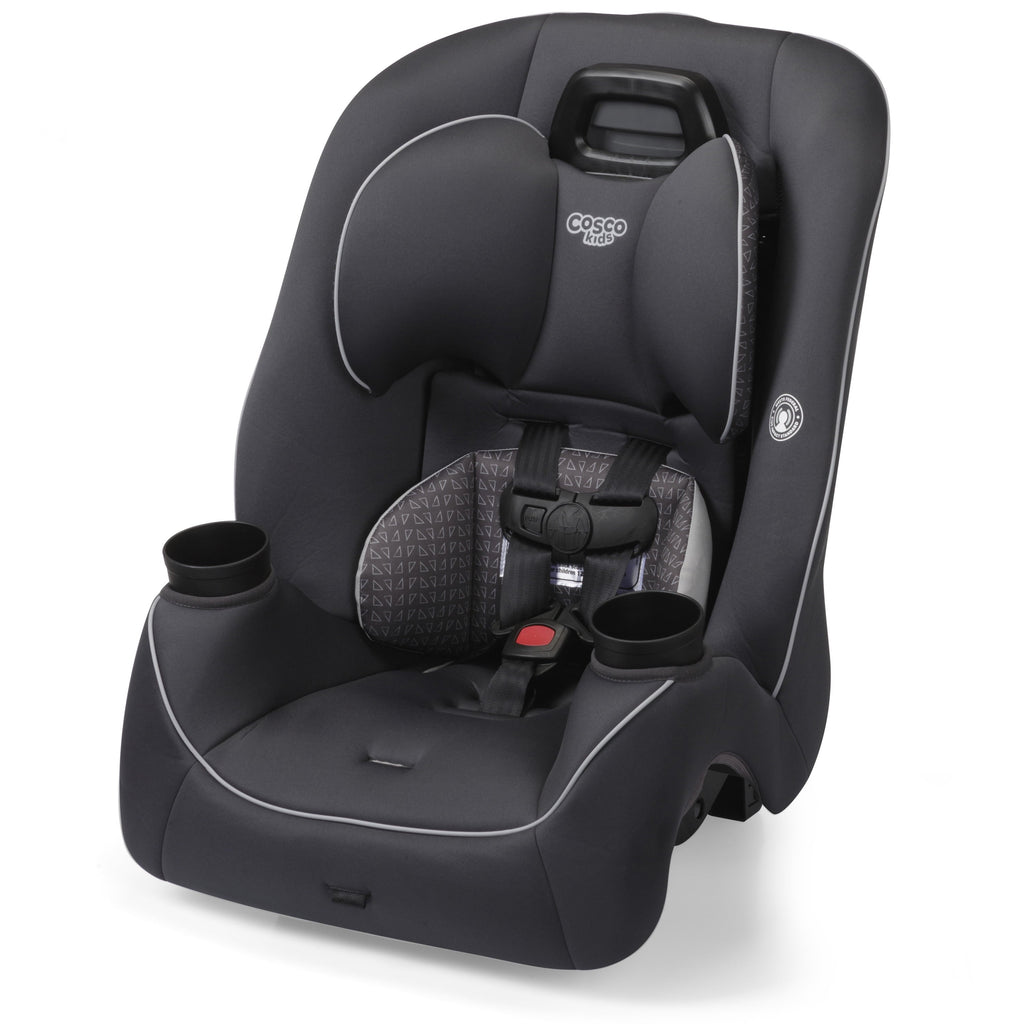Cosco Kids Easy Elite Slim All-in-One Convertible Car Seat, Grey Glyphs by Cosco Kids