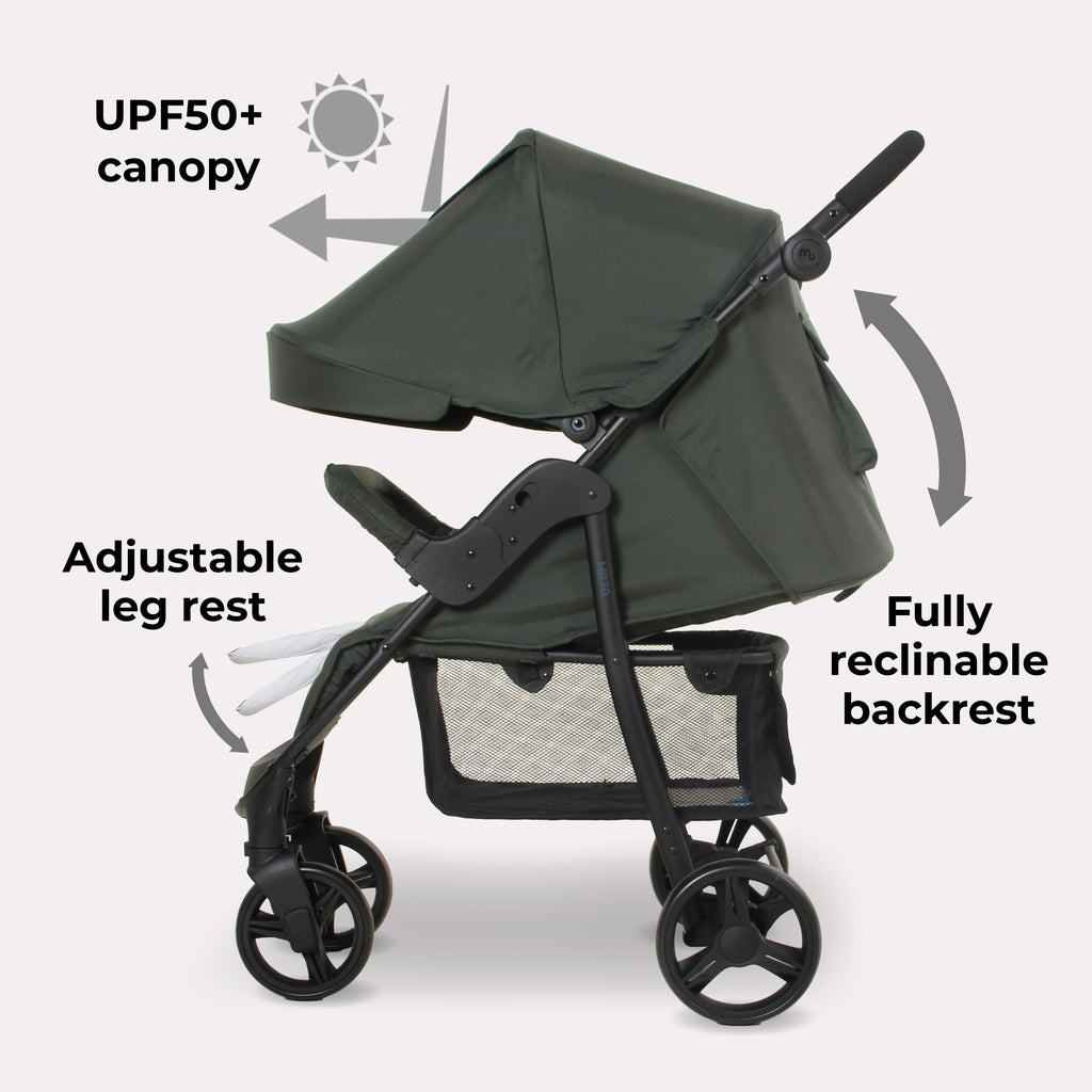 MB30 Plus Pushchair - Forest Green by My Babiie