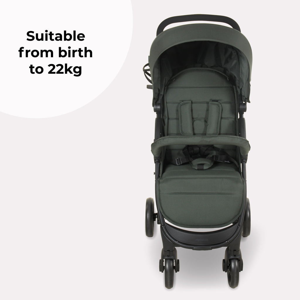 MB30 Plus Pushchair - Forest Green by My Babiie