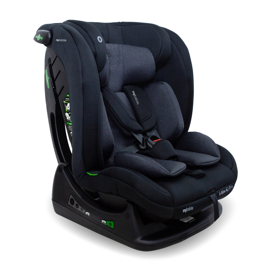 MBCS100 2-in-1 Convertible R129 Car Seat - Black by My Babiie