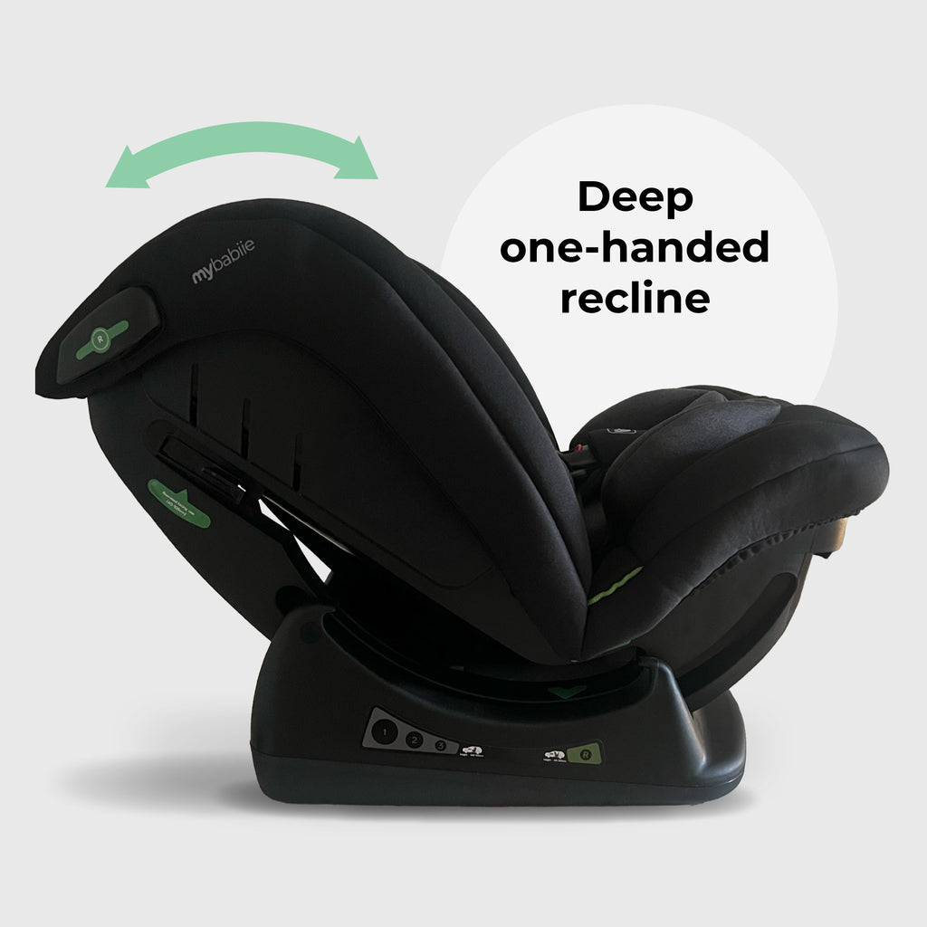 MBCS100 2-in-1 Convertible R129 Car Seat - Black by My Babiie