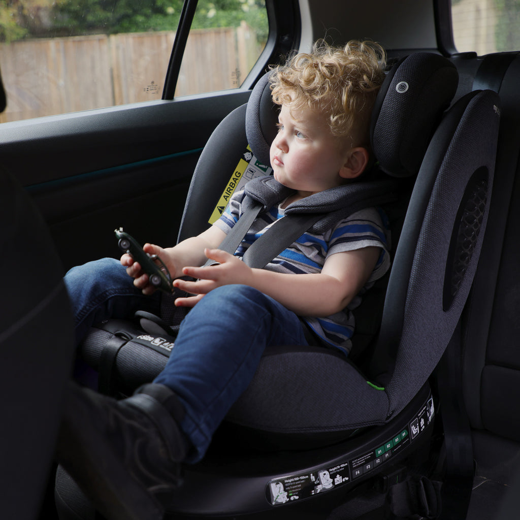 MBCS200 Spin R129 Car Seat with Top Tether - Black by My Babiie