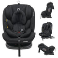 Puggle Lockton 360° Rotate Luxe Group 0+/1/2/3 Car Seat - Storm Black (0-12 Years) by Puggle