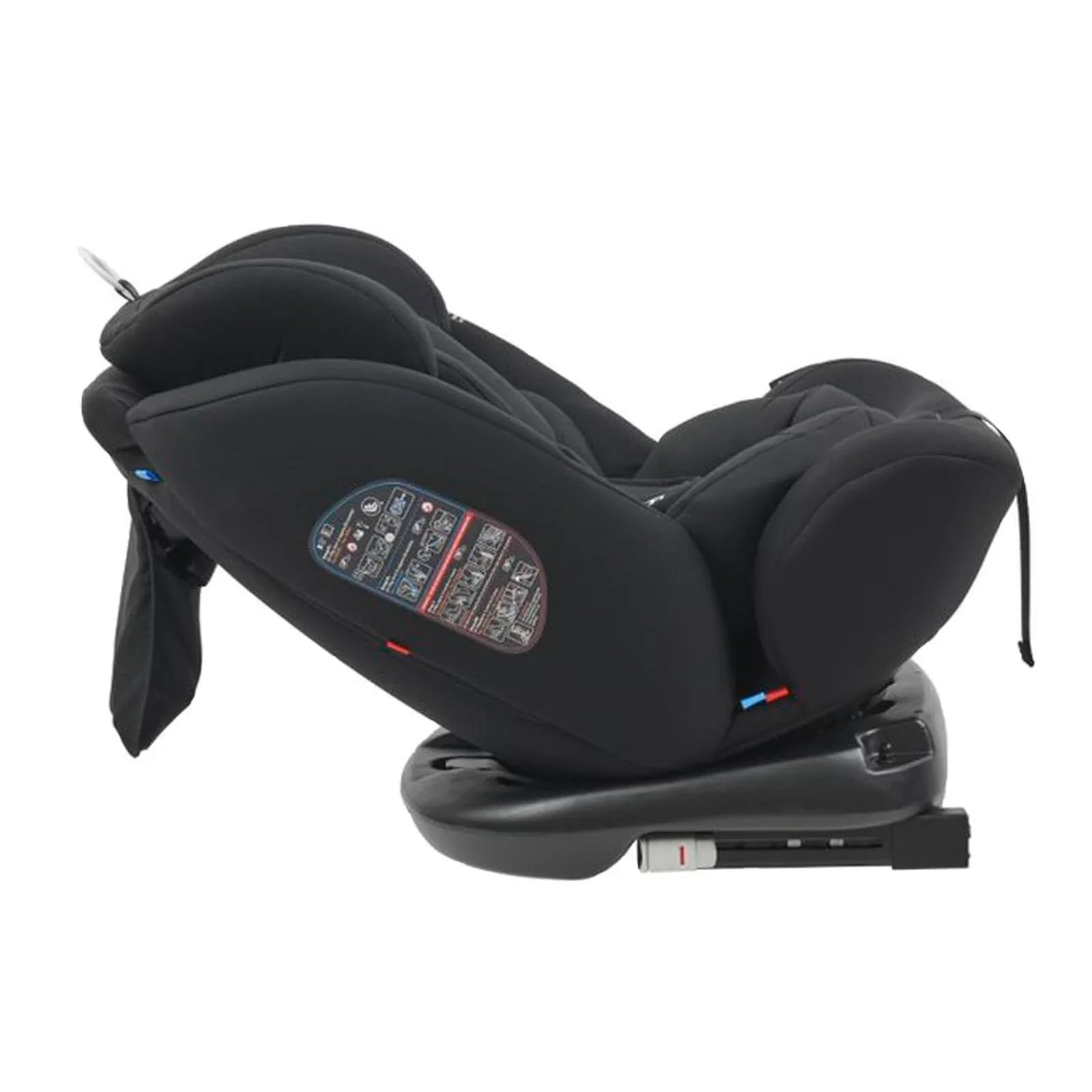 Puggle Lockton 360° Rotate Luxe Group 0+/1/2/3 Car Seat - Storm Black (0-12 Years) by Puggle