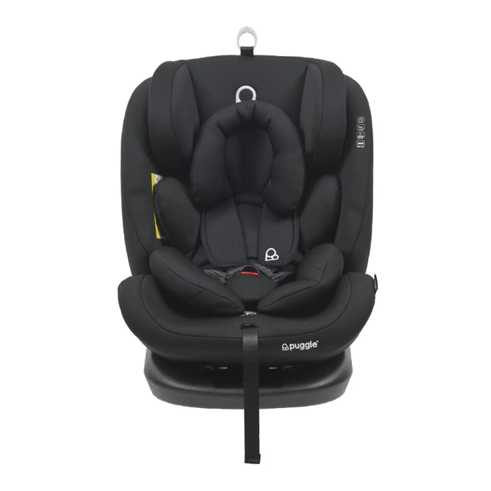 Puggle Lockton 360° Rotate Luxe Group 0+/1/2/3 Car Seat - Storm Black (0-12 Years) by Puggle