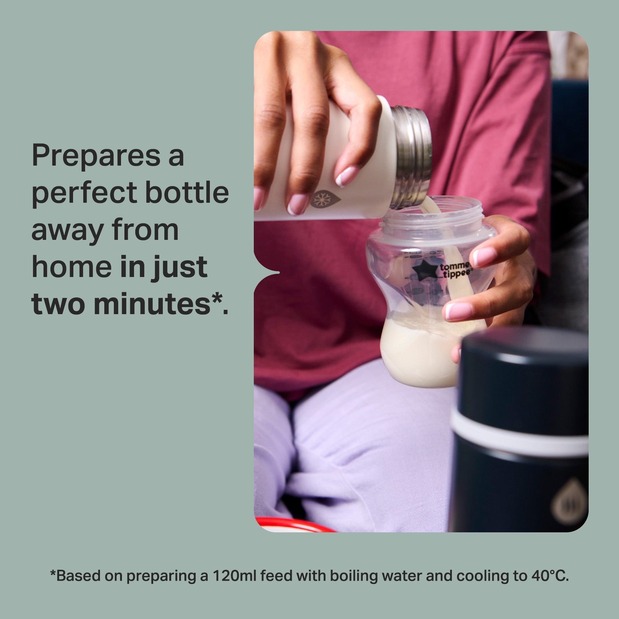 PrepGo Portable Formula Feed Maker Set by Tommee Tippee