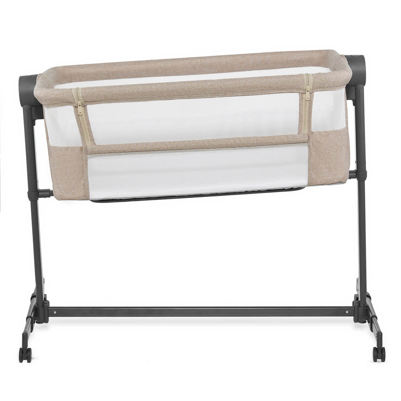 Kinderkraft NESTEE UP 2 Bedside Crib - Beige by Kinderkraft