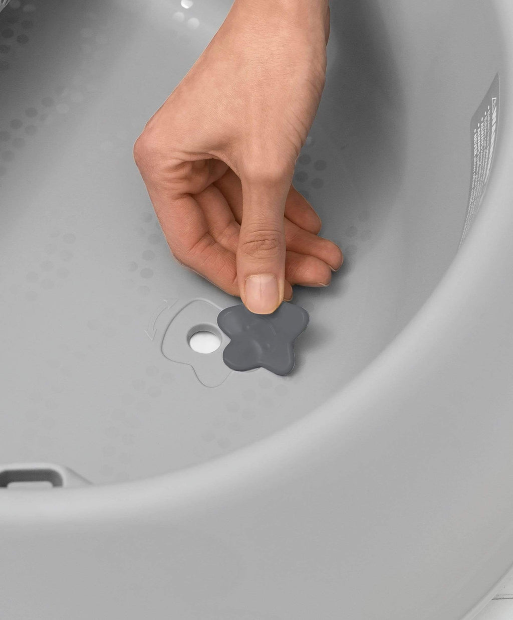 Moby 3 Stage Baby Bath - Grey by Skip Hop